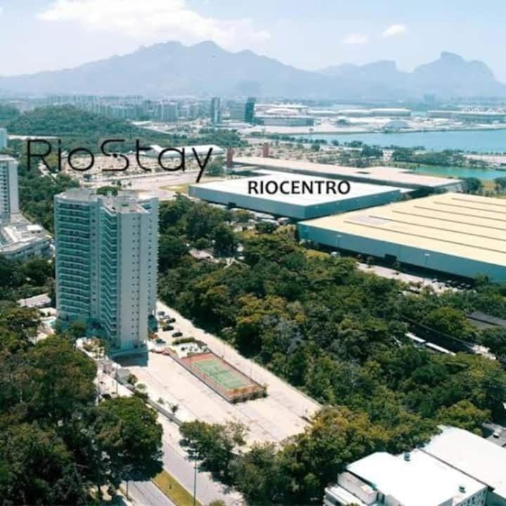 Flat Com Cozinha - Rio Stay - Rock In Rio - Rio Centro Rio de Janeiro Eksteriør billede