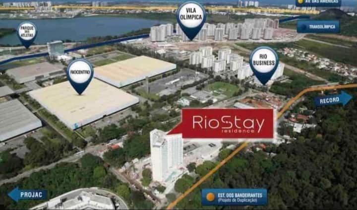 Flat Com Cozinha - Rio Stay - Rock In Rio - Rio Centro Rio de Janeiro Eksteriør billede